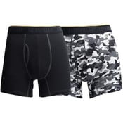 Wholesale - 2pk SMALL CAT SPORT MESH PRINT BOXER BRIEFS, UPC: 193159088514